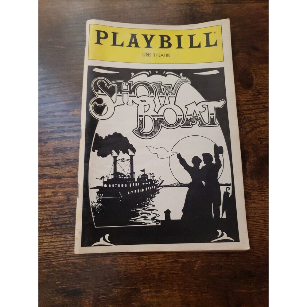 Show Boat  Broadway Playbill May 1983   Donald O'Connor  Lonette McKee Ephemera